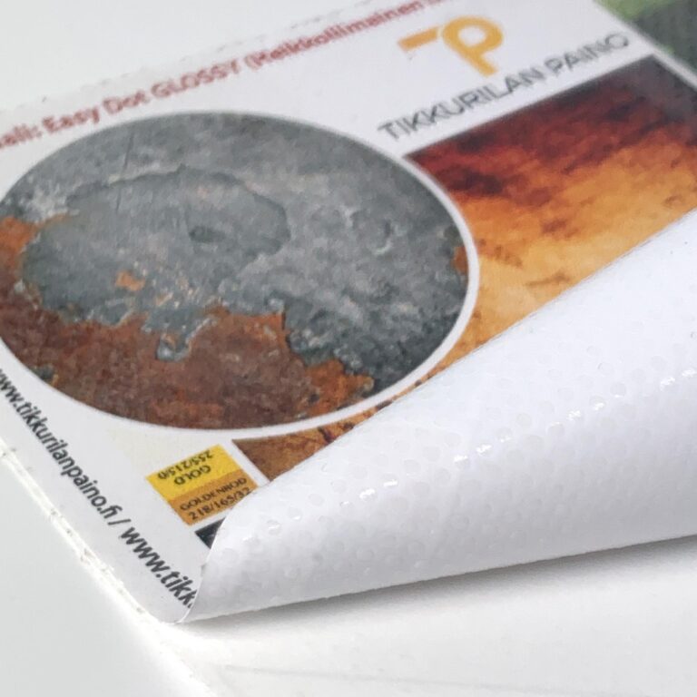EasyDot-tarrassa liima on pisteinä – Tikkurilan Paino